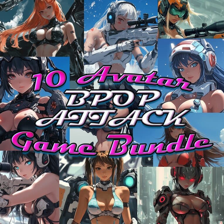 اکانت قانونی PS5 10 Avatar Bpop Attack Game Bundle ظرفیت ۲ و ۳
