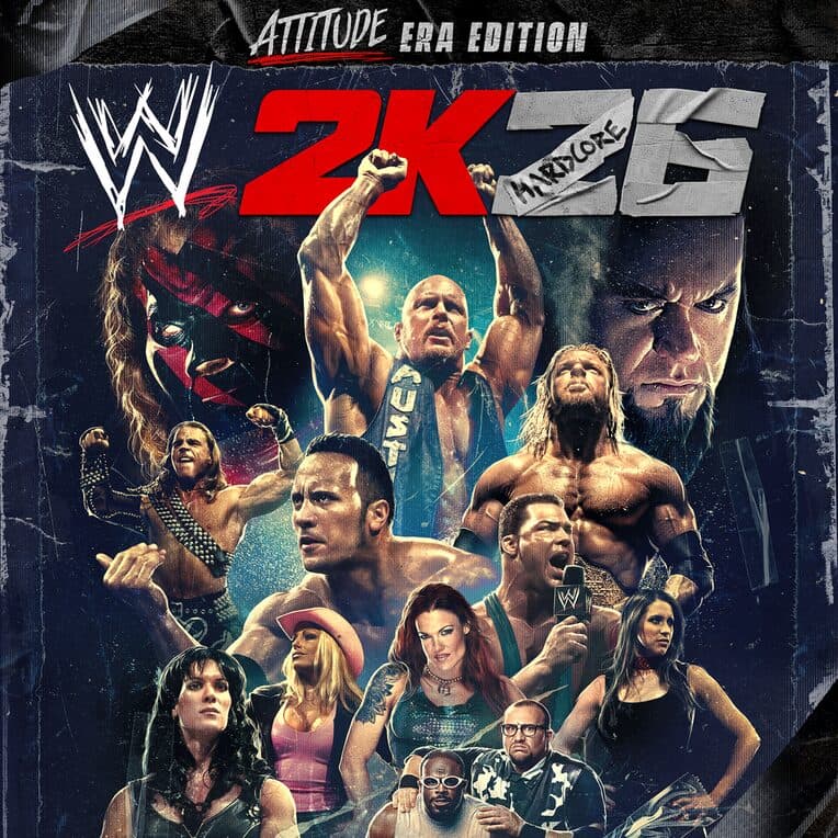 اکانت قانونی PS5 WWE 2K26 Attitude Era Edition ظرفیت ۲ و ۳