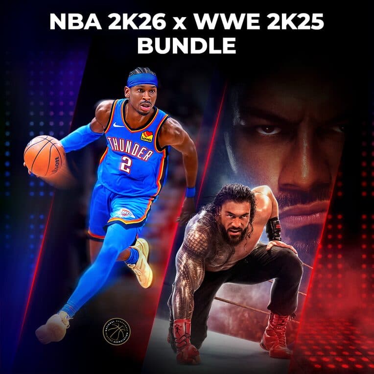 اکانت قانونی PS5 NBA 2K26 x WWE 2K25 Bundle ظرفیت ۲ و ۳