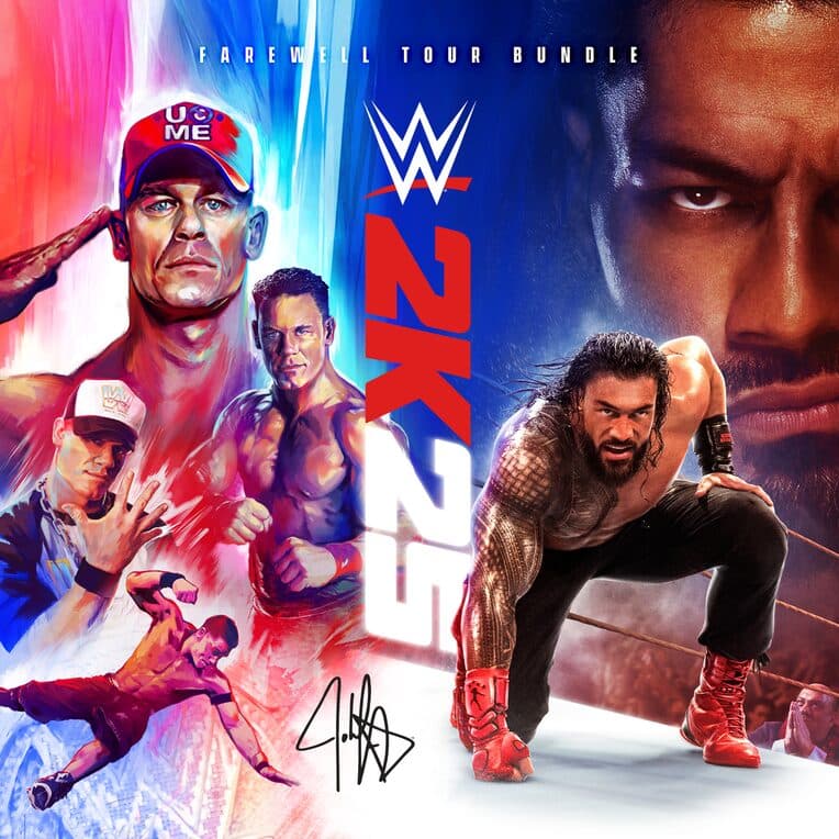 اکانت قانونی PS5 WWE 2K25 Farewell Tour Bundle ظرفیت ۲ و ۳