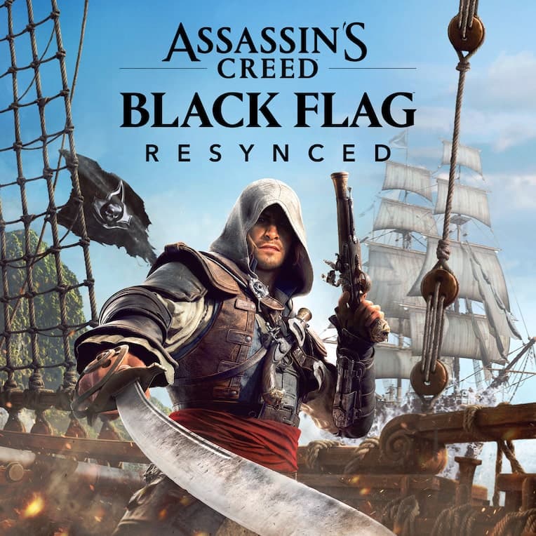 اکانت قانونی PS5 Assassin's Creed Black Flag Resynced ظرفیت ۲ و ۳