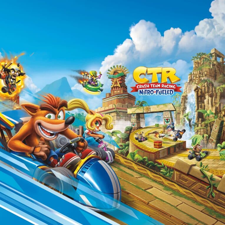 اکانت قانونی PS4 Crash Team Racing Nitro-Fueled ظرفیت ۲ و ۳