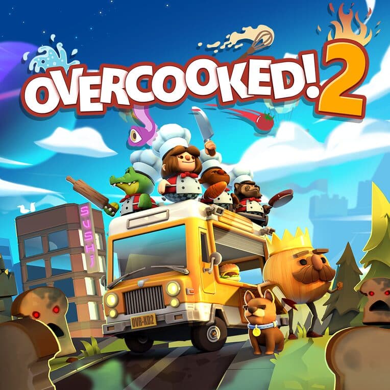 اکانت قانونی PS4 Overcooked! 2 ظرفیت ۲ و ۳