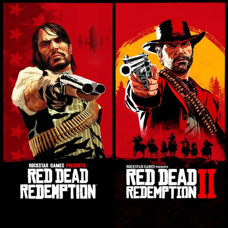 اکانت قانونی PS5 Red Dead Redemption (PS4 & PS5) & Red Dead Redemption 2 (PS4) Bundle ظرفیت ۲ و ۳