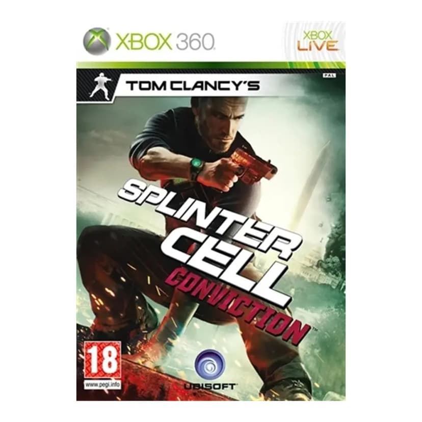 دیسک بازی Tom Clancy's Splinter Cell: Conviction برای Xbox 360