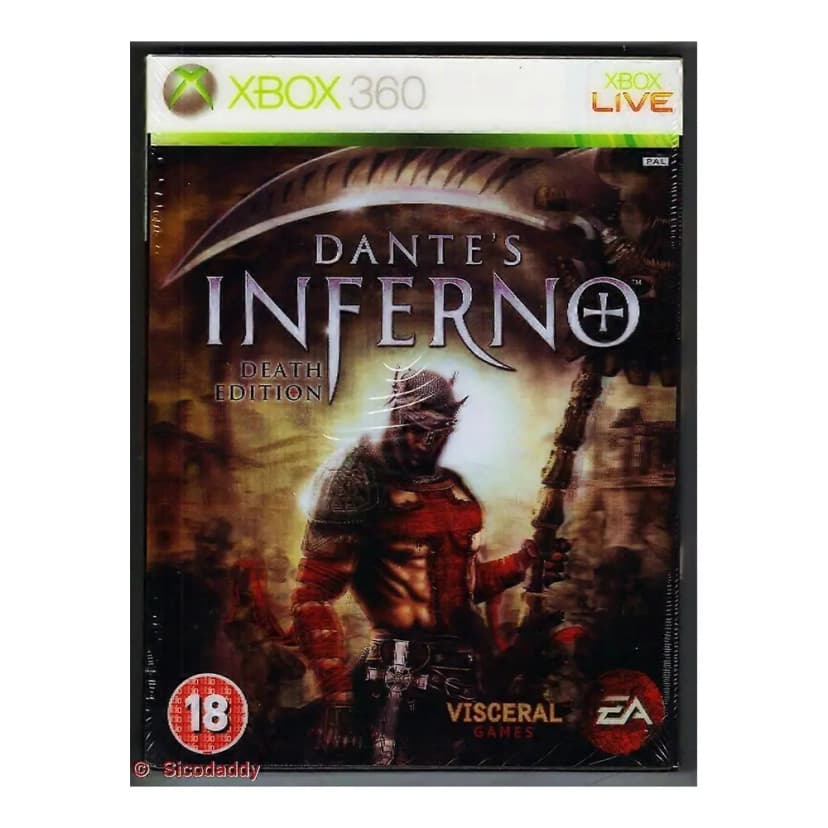 دیسک بازی Dante's Inferno برای Xbox 360