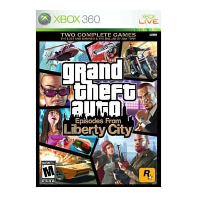دیسک بازی Grand Theft Auto: Episodes from Liberty City برای Xbox 360