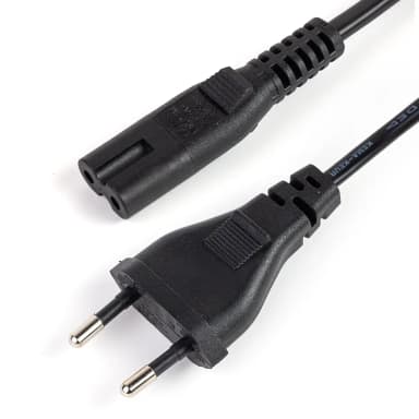 سیم برق دو چاک 1.8 متری مس اصلی لیبل دار