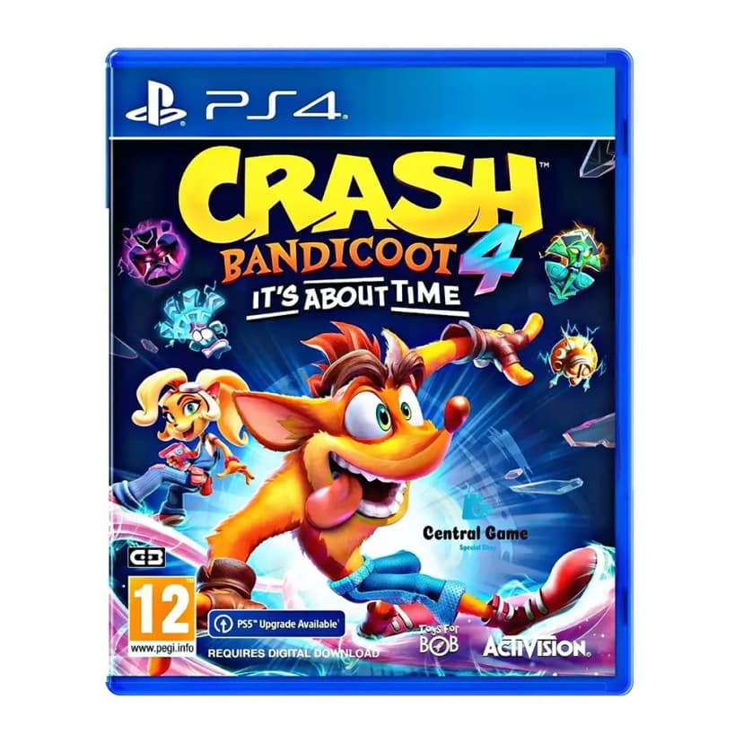 دیسک بازی Crash Bandicoot 4: It's About Time برای PS4