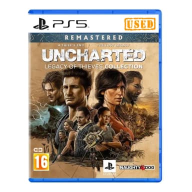 دیسک بازی Uncharted: Legacy of Thieves Collection برای PS5 کارکرده