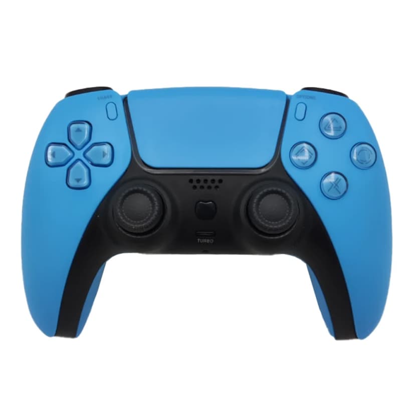 دسته PS4 طرح PS5 آبی های کپی