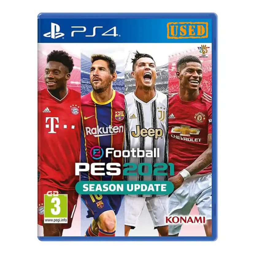 دیسک بازی eFootball PES 2021 Season Update برای PS4 کارکرده