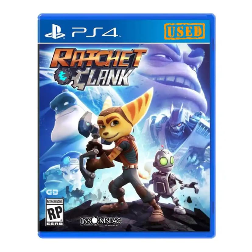 دیسک بازی Ratchet & Clank برای PS4 کارکرده