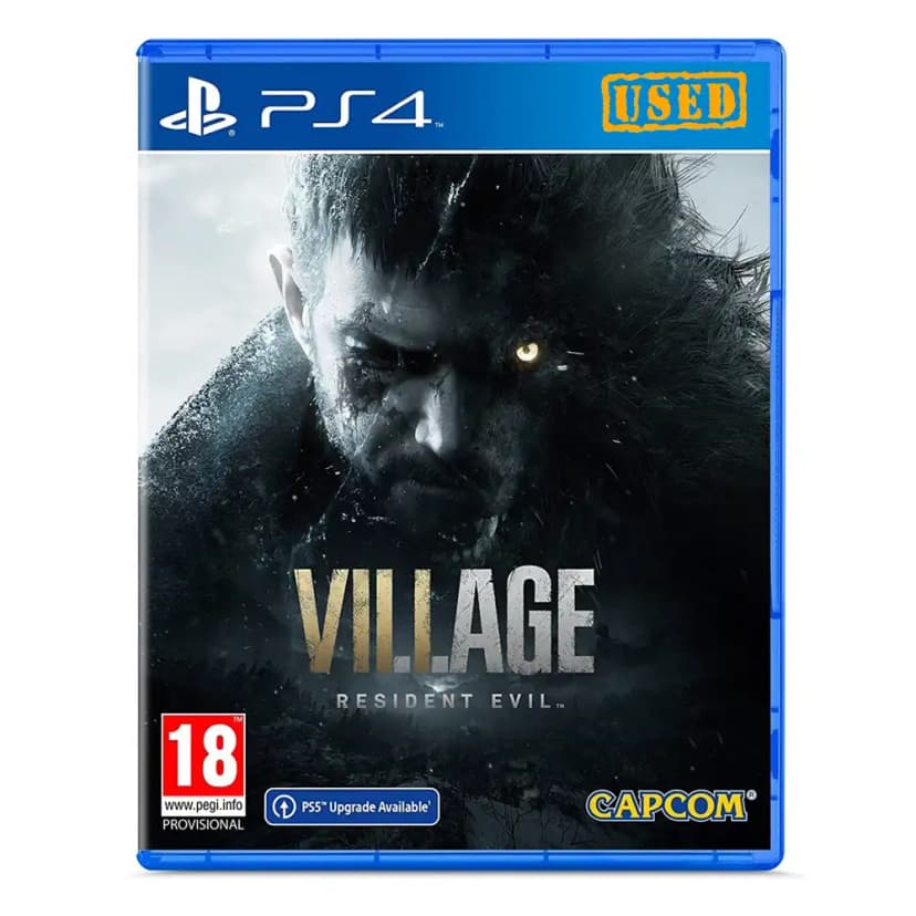 دیسک بازی Resident Evil Village برای PS4 کارکرده
