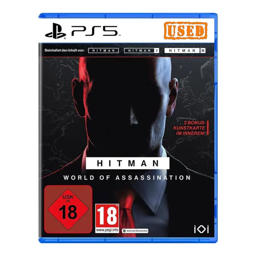 1266 · دیسک بازی Hitman collection برای PS5 کارکرده