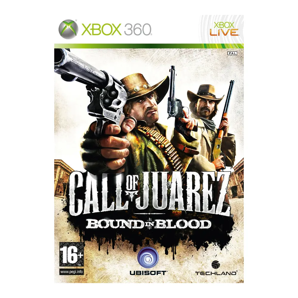 دیسک بازی Call of Juarez: Bound in Blood برای Xbox 360
