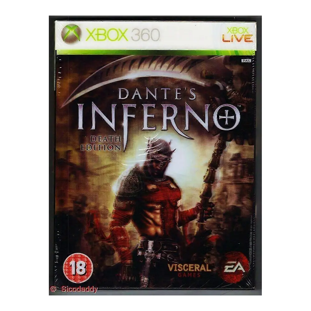 دیسک بازی Dante's Inferno برای Xbox 360