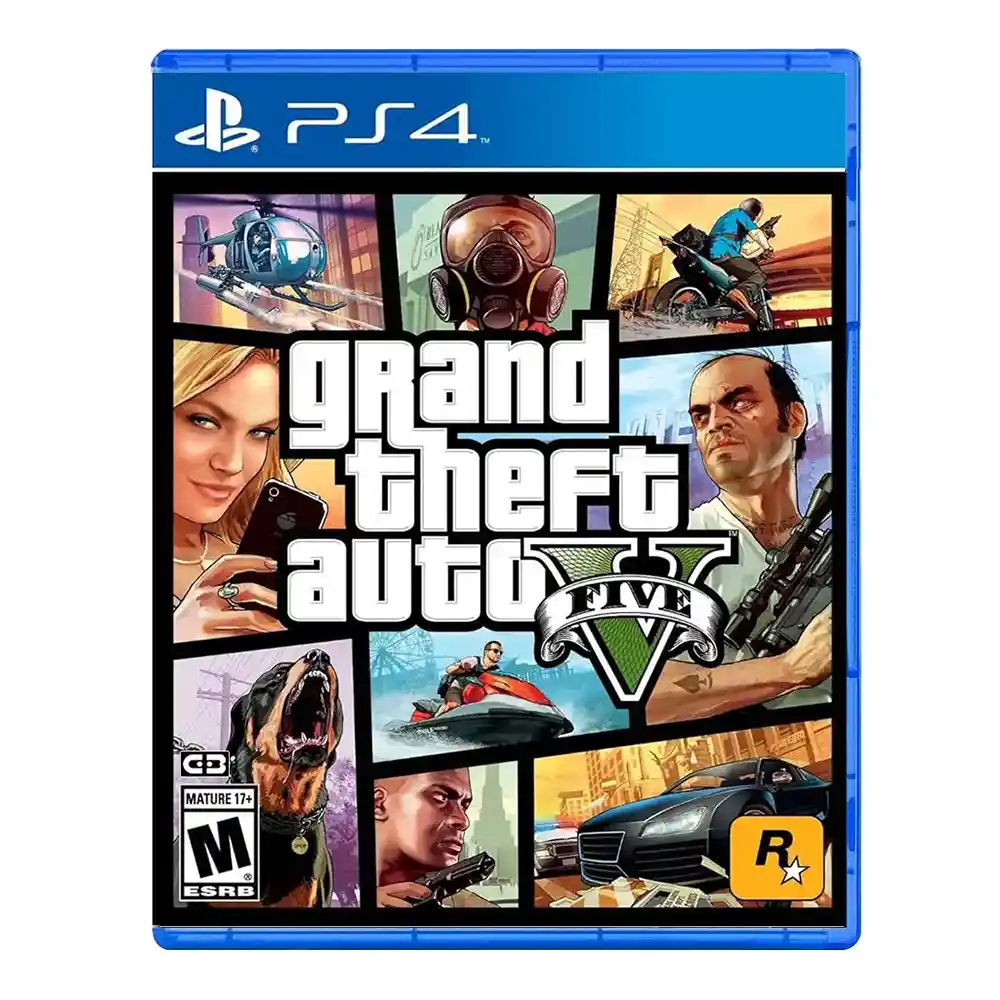 دیسک بازی Grand Theft Auto V برای PS4
