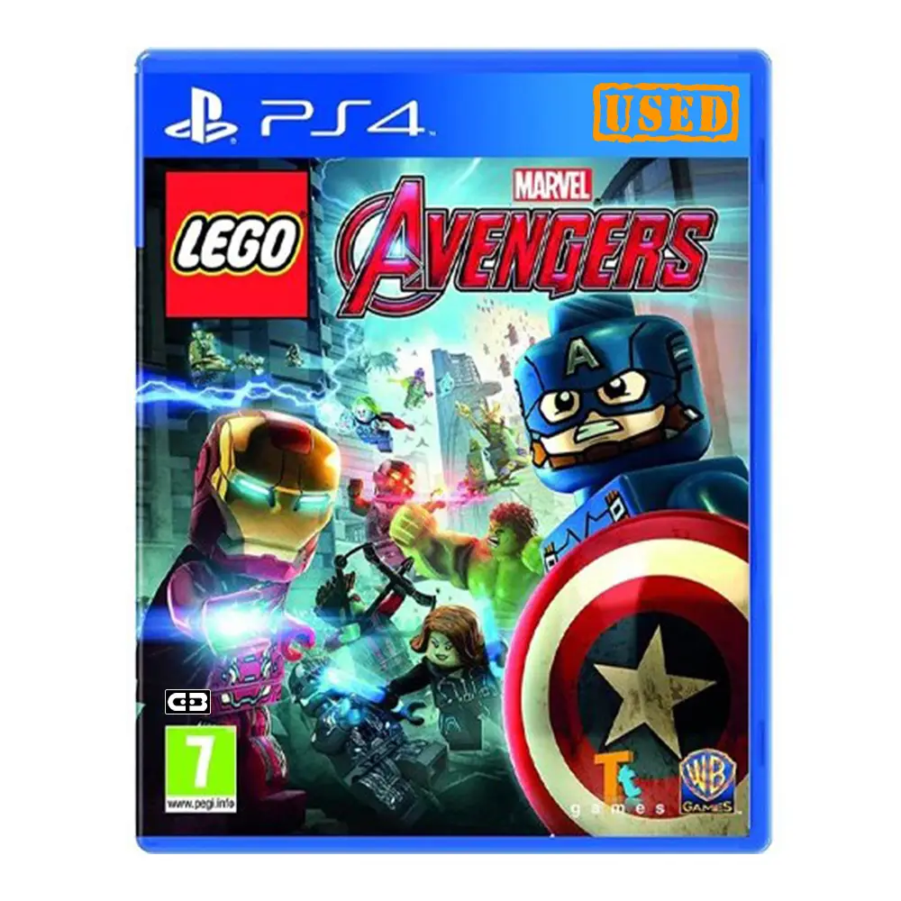 دیسک بازی LEGO Marvel's Avengers برای PS4 کارکرده