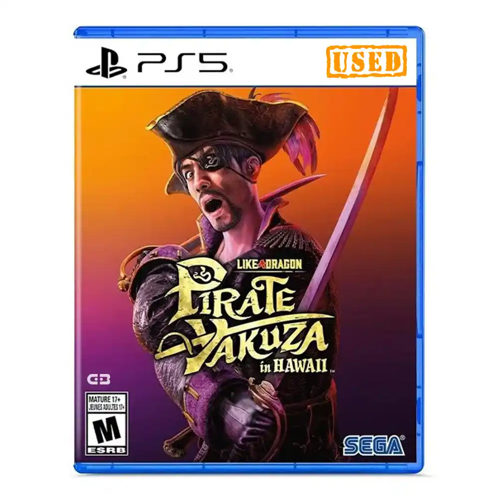 دیسک بازی Like a Dragon: Pirate Yakuza in Hawaii برای PS5 کارکرده