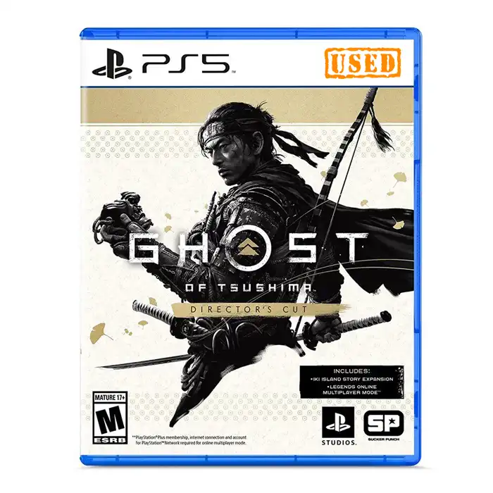 دیسک بازی Ghost of Tsushima برای PS5 کارکرده